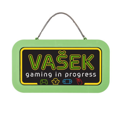 Albi Neonová cedulka se jménem - Vašek
