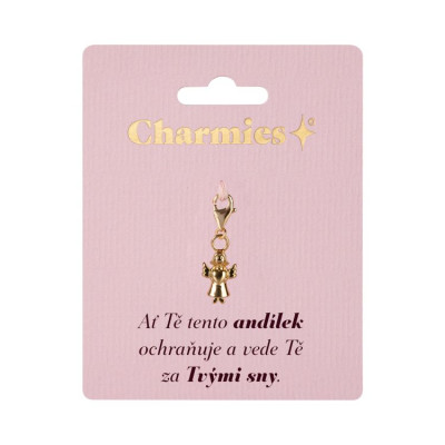 Albi Zlatý přívěsek andílka - Sny