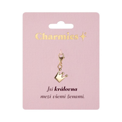 Albi Zlatý přívěsek korunky - Jsi královna