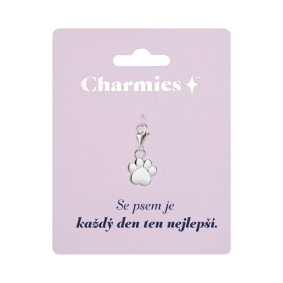 Albi Stříbrný přívěsek tlapky - Se psem