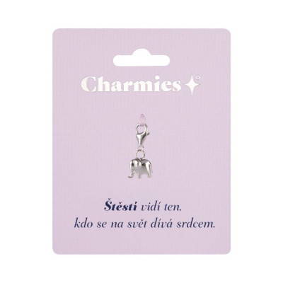 Albi Stříbrný přívěsek slona - Štěstí vidí ten