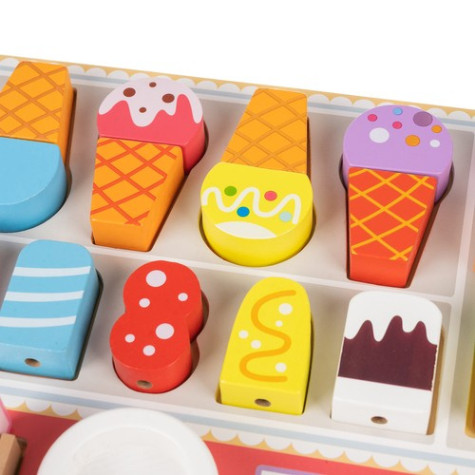 Dřevěná zmrzlinárna Kruzzel 22494 ~ 3