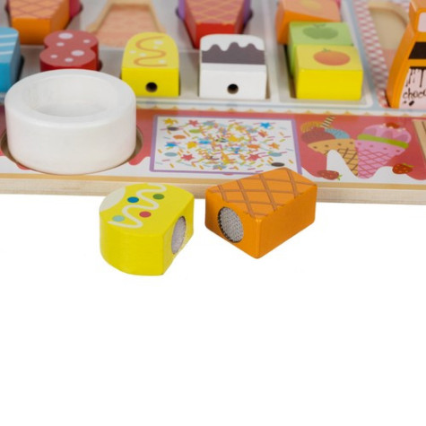 Dřevěná zmrzlinárna Kruzzel 22494 ~ 4