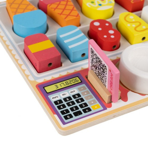 Dřevěná zmrzlinárna Kruzzel 22494 ~ 5