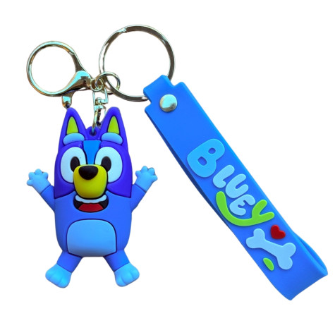 Klíčenka Bluey 7 cm - Bluey se raduje ~ 1