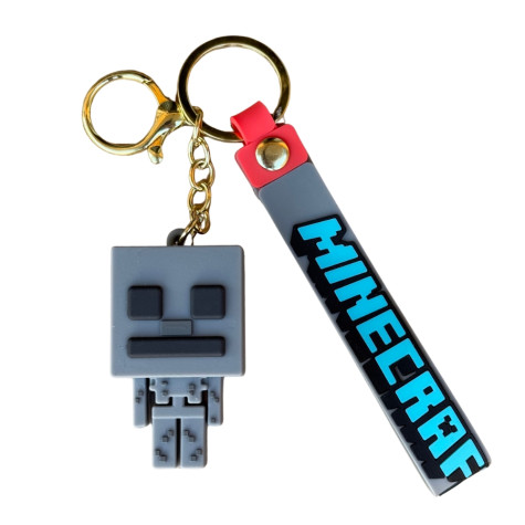 Klíčenka Minecraft 6 cm - Skeleton ~ 1