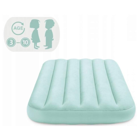 Intex 66803 Matrace dětská nafukovací 88x157x18cm - tyrkysová ~ 4