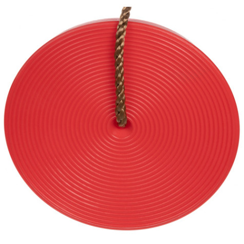 Zahradní houpačka kulatá plastová červená Kruzzel 23554 ~ 3