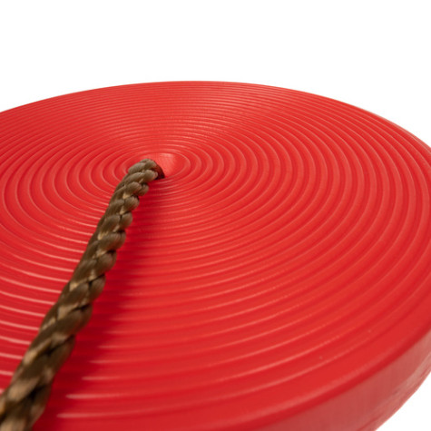 Zahradní houpačka kulatá plastová červená Kruzzel 23554 ~ 4