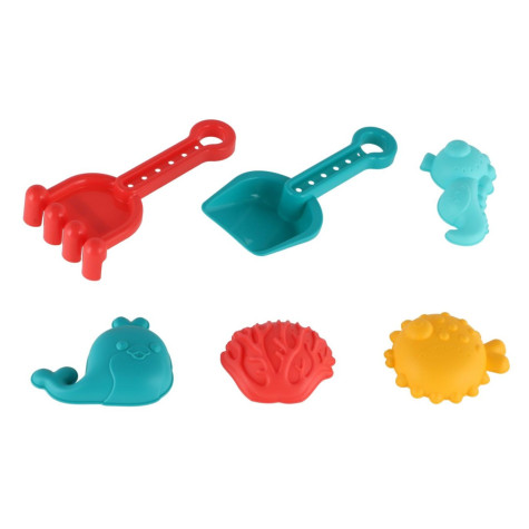 Teddies Sada na písek Mořský svět 6ks v síťce ~ 2