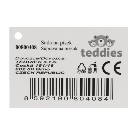 Teddies Sada na písek Mořský svět 6ks v síťce ~ 5