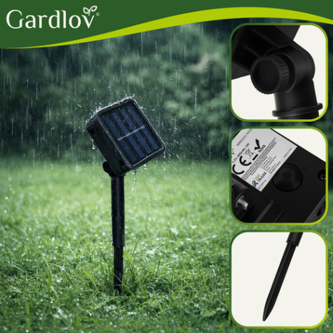 Solární zahradní lampa Plameňák Gardlov 21151 ~ 4