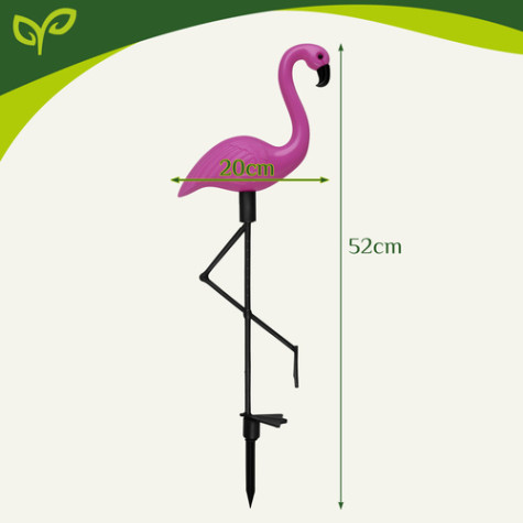 Solární zahradní lampa Plameňák Gardlov 21151 ~ 9