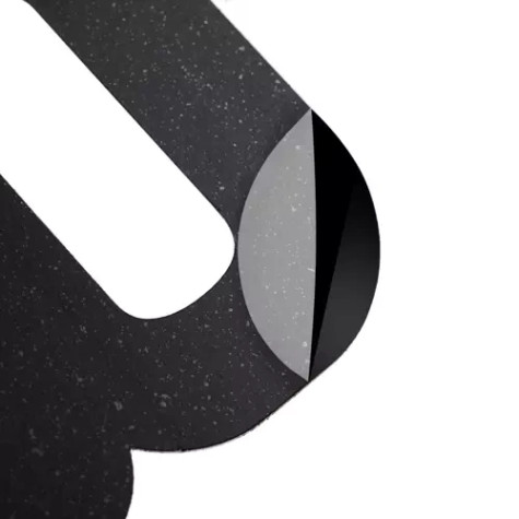 DIY Nalepovací hodiny na zeď 3D černé Ruhhy 19928 ~ 8