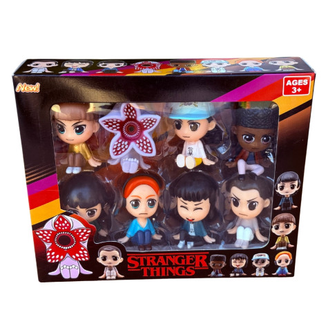Stranger things sada 8 postaviček 6 cm ~ 1
