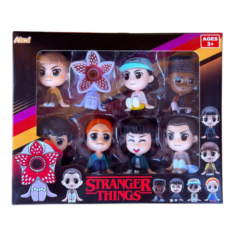 Stranger things sada 8 postaviček 6 cm ~ 2