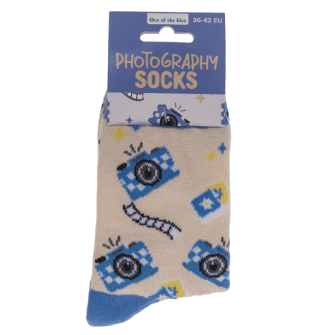 Ponožky - Fotograf - vel. 36-42 ~ 2