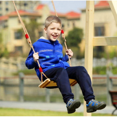 Dřevěná houpačka 40x16cm Kruzzel 23553 ~ 3