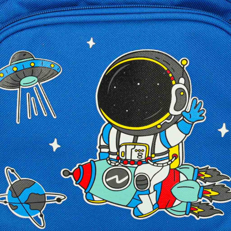 Školní dětský batoh 30x22x11cm Kosmonaut ~ 7