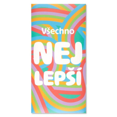 Albi Mléčná čokoláda 100g - Všechno nejlepší