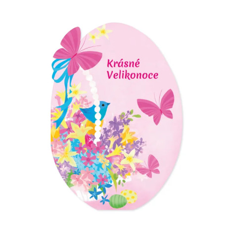 Albi Pohlednice - Květy a motýli ve vajíčku ~ 1