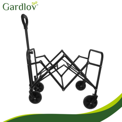 Přepravní vozík skládací černý Gardlov 69x45x49cm ~ 8