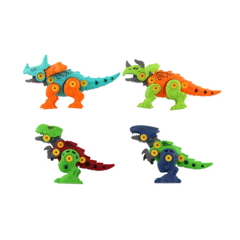 Dinosaurus šroubovací ve vejci plast 15cm mix ~ 3
