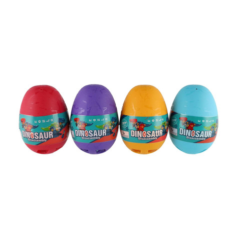 Dinosaurus šroubovací ve vejci plast 15cm mix ~ 4