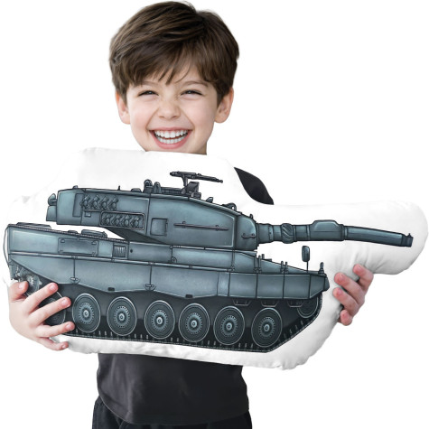 Tvarovaný polštář 58x31x6cm Tank ~ 2