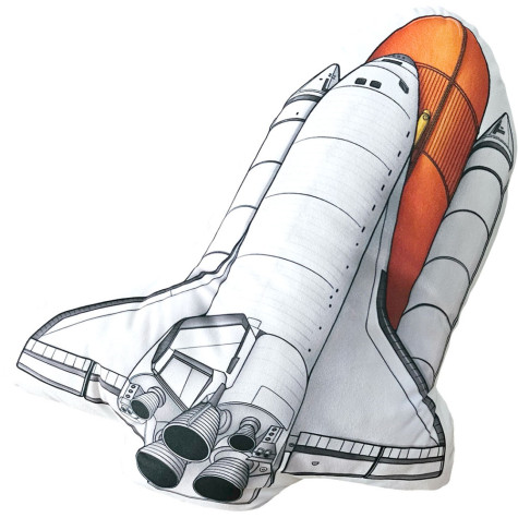 Tvarovaný polštář 48x38x6cm Raketa ~ 1