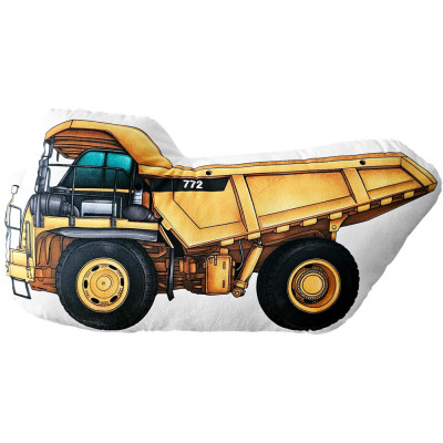 Tvarovaný polštář 58x29x6cm Dumper