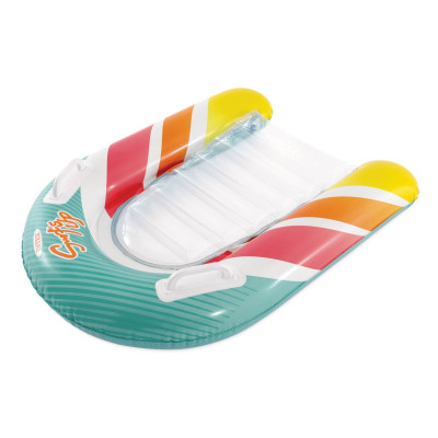 Intex 58172 Nafukovací deska s úchyty Surf's Up Rider 84x79cm - zelená
