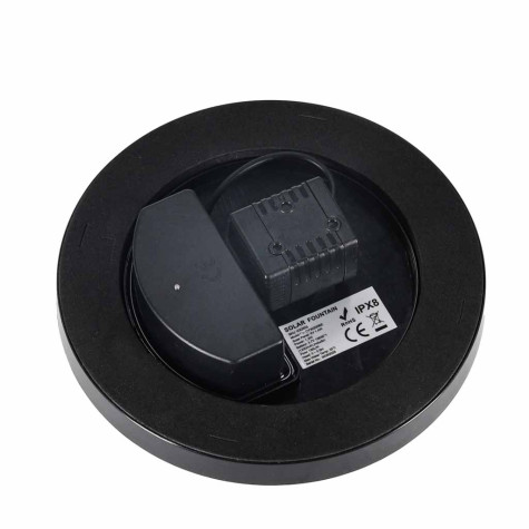 LUARO Solární zahradní LED RGB fontána plovoucí ~ 6