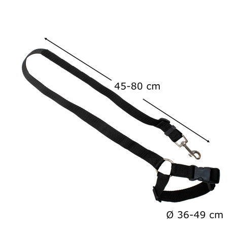 Bezpečnostní vodítko do auta na psa ~ 5
