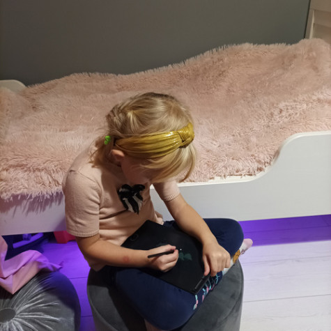 Tabulka na kreslení se stylusem 25x17cm Kruzzel 22455 ~ 5