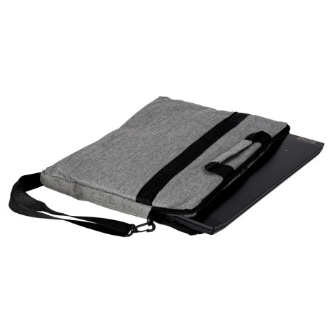 Brašna na notebook 15,6" 40x30x2,5cm - šedá ~ 4