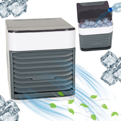 Přenosná USB mini klimatizace stolní ventilátor ~ 1