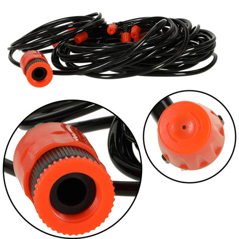 Vodní clona mlha zahradní zavlažovací systém 20 m ~ 5