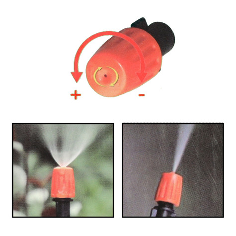 Vodní clona mlha zahradní zavlažovací systém 15 m ~ 7