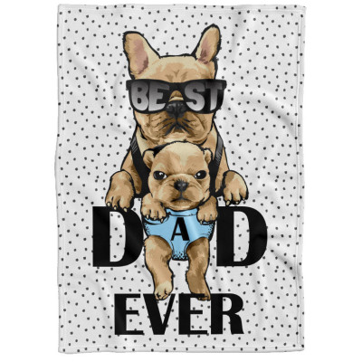 Deka 200 x 140 cm - Best dad ever
