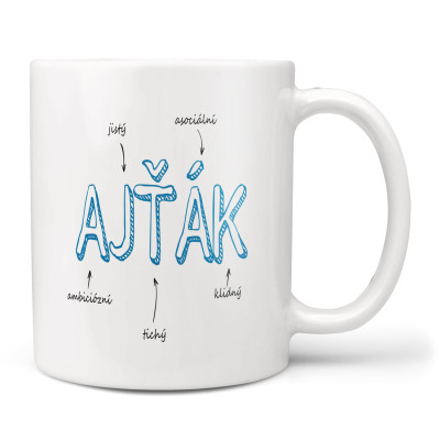 Hrnek 330 ml - Ajťák vlastnosti