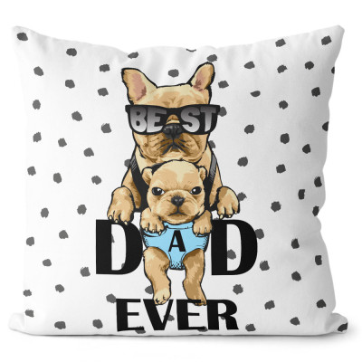 Polštář 40 x 40 cm - Best dad ever