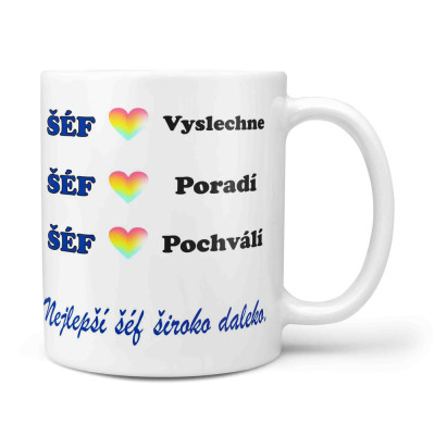 Hrnek 330 ml - Šéf poradí