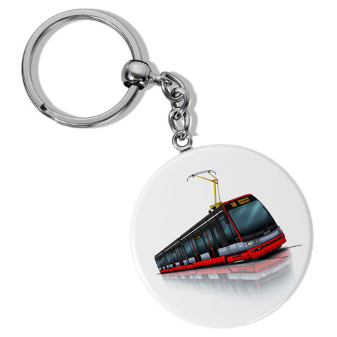 Klíčenka s otvírákem - Tramvaj Škoda 15T ~ 1