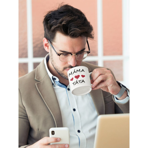 Hrnek 330 ml - Táta ví všechno ~ 2