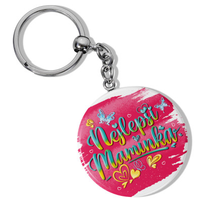 Klíčenka s otvírákem - Nejlepší maminka - blop