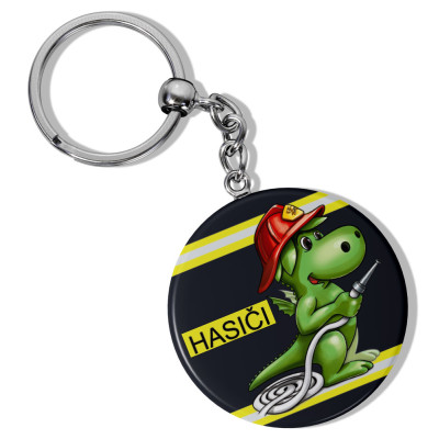 Klíčenka s otvírákem - Soptík hasič