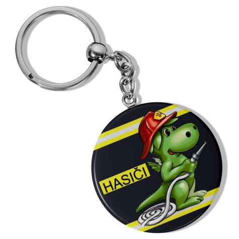 Klíčenka s otvírákem - Soptík hasič ~ 1