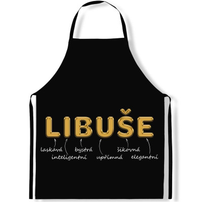 Zástěra kuchařská GOLD - Libuše