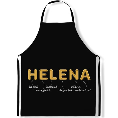 Zástěra kuchařská GOLD - Helena